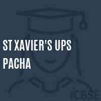St Xavier'S Ups Pacha Middle School Logo