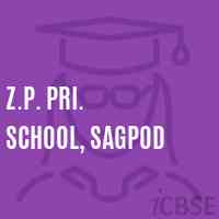 Z.P. Pri. School, Sagpod Logo