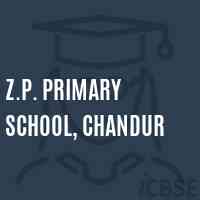 Z.P. Primary School, Chandur Logo