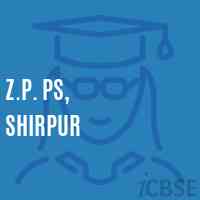 Z.P. Ps, Shirpur Primary School Logo