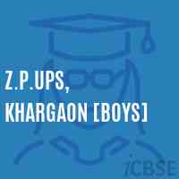 Z.P.Ups, Khargaon [Boys] Middle School Logo