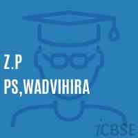 Z.P Ps,Wadvihira Primary School Logo