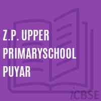 Z.P. Upper Primaryschool Puyar Logo