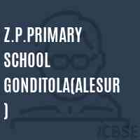 Z.P.Primary School Gonditola(Alesur) Logo
