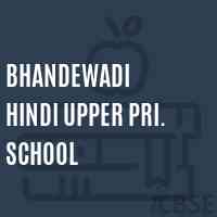 Bhandewadi Hindi Upper Pri. School Logo