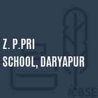 Z. P.Pri School, Daryapur Logo