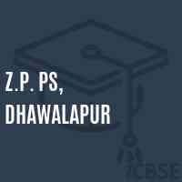 Z.P. Ps, Dhawalapur Primary School Logo