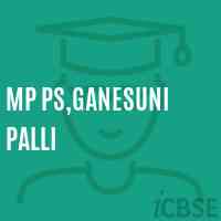 Mp Ps,Ganesuni Palli Primary School Logo