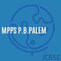 Mpps P.B.Palem Primary School Logo