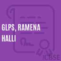 Glps, Ramena Halli Primary School Logo
