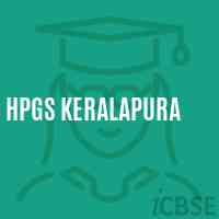 Hpgs Keralapura Middle School Logo