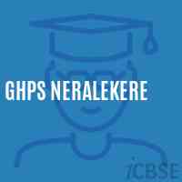 Ghps Neralekere Middle School Logo