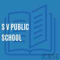 S V Public School Logo