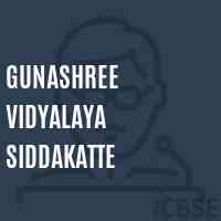 Gunashree Vidyalaya Siddakatte Middle School Logo