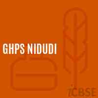 Ghps Nidudi Middle School Logo