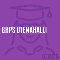 Ghps Utenahalli Middle School Logo