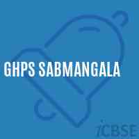 Ghps Sabmangala Middle School Logo