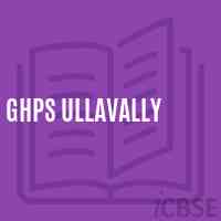 Ghps Ullavally Middle School Logo