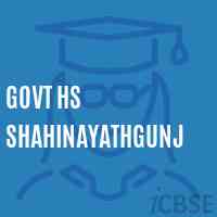 Govt Hs Shahinayathgunj Secondary School Logo