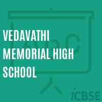 Vedavathi Memorial High School Logo