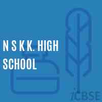 N S K K. High School Logo