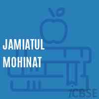 Jamiatul Mohinat Secondary School Logo