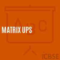 Matrix Ups Middle School Logo