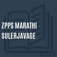Zpps Marathi Sulerjavage Primary School Logo