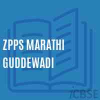 Zpps Marathi Guddewadi Middle School Logo