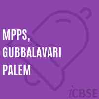 Mpps, Gubbalavari Palem Primary School Logo