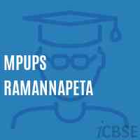 Mpups Ramannapeta Middle School Logo