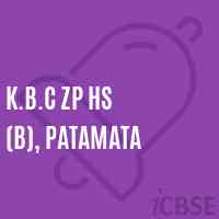 K.B.C Zp Hs (B), Patamata Secondary School Logo