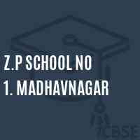 Z.P School No 1. Madhavnagar Logo