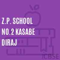 Z.P. School No.2 Kasabe Diraj Logo