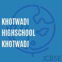 Khotwadi Highschool Khotwadi Logo