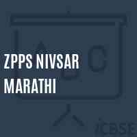 Zpps Nivsar Marathi Middle School Logo