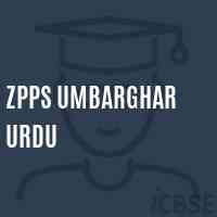 Zpps Umbarghar Urdu Middle School Logo
