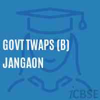 Govt Twaps (B) Jangaon School Logo