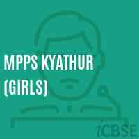 Mpps Kyathur (Girls) Primary School Logo