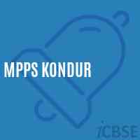Mpps Kondur Primary School Logo