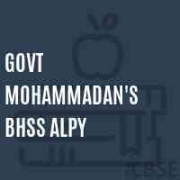 Govt Mohammadan'S Bhss Alpy High School Logo