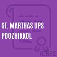 St. Marthas Ups Poozhikkol Upper Primary School Logo
