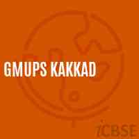 Gmups Kakkad Middle School Logo