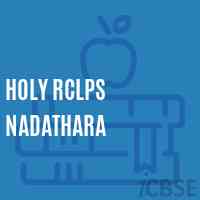 Holy Rclps Nadathara Primary School Logo