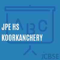 Jpe Hs Koorkanchery Secondary School Logo