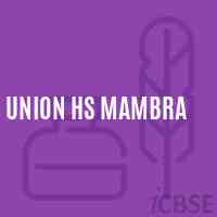 Union Hs Mambra High School Logo