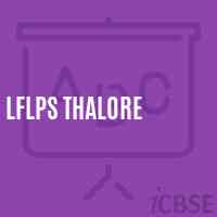 Lflps Thalore Primary School Logo