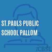 St.Pauls Public School Pallom Logo