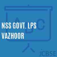 Nss Govt. Lps Vazhoor Primary School Logo