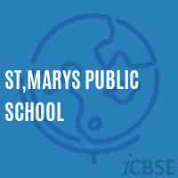 St,Marys Public School Logo